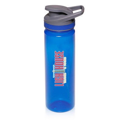 22 oz. Plastic Sports Water Bottles with Flip Lid